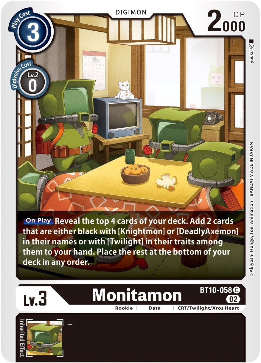 Monitamon – Xros Encounter (Digimon Card Game)