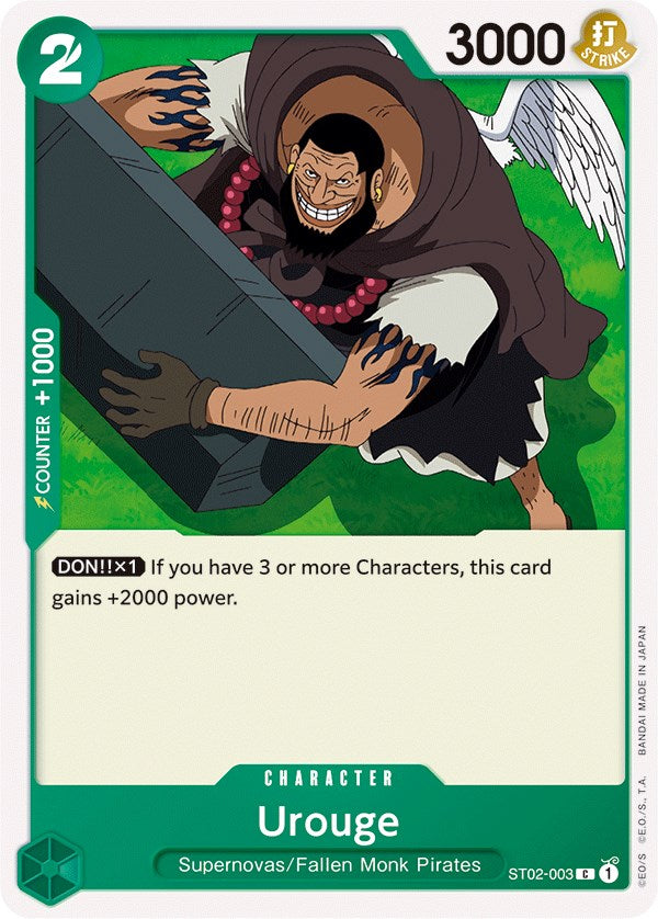 Urouge – ST-02: Starter Deck 2 Worst Generation (One Piece Card Game)