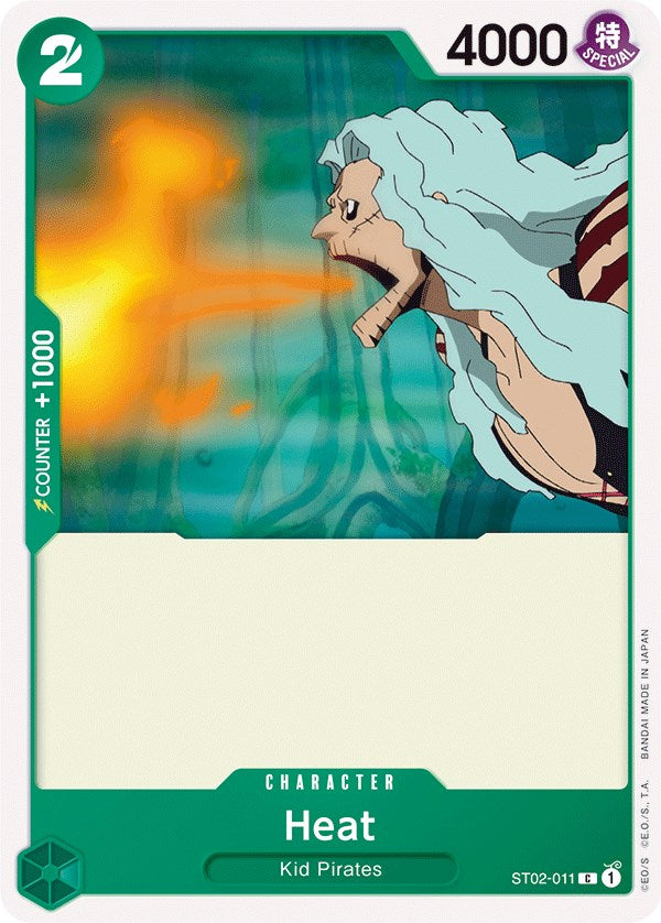 Heat – ST-02: Starter Deck 2 Worst Generation (One Piece Card Game)