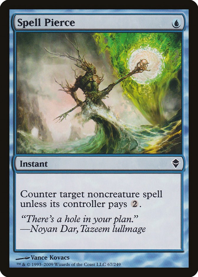 Spell Pierce – Zendikar (Magic: The Gathering)