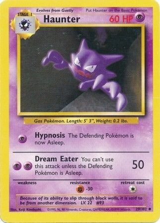 Haunter – Base Set (Pokemon)
