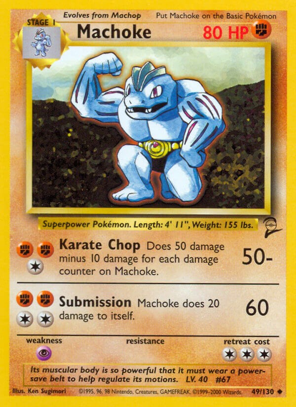Machoke – Base Set 2 (Pokemon)