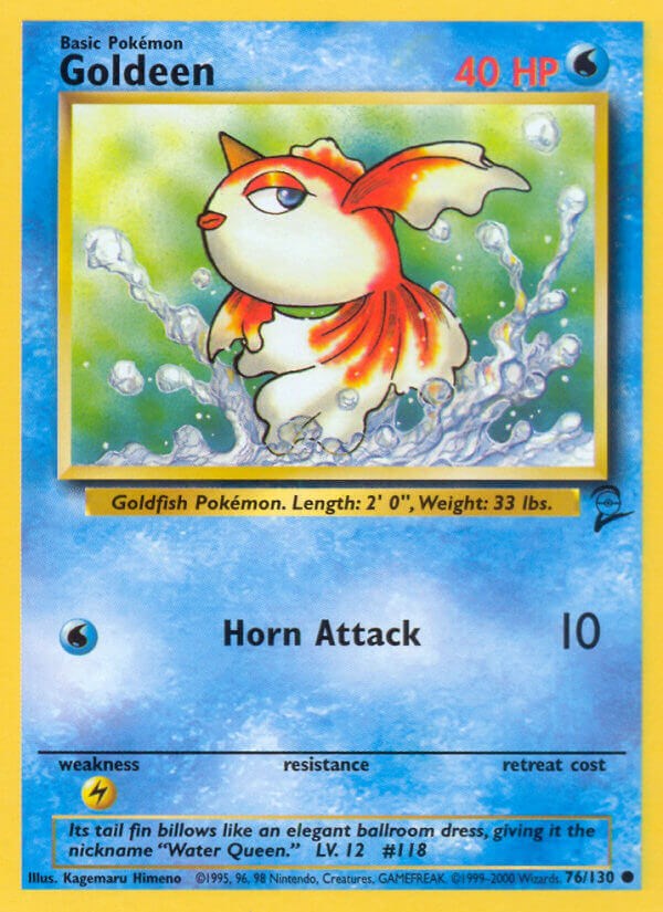 Goldeen – Base Set 2 (Pokemon)