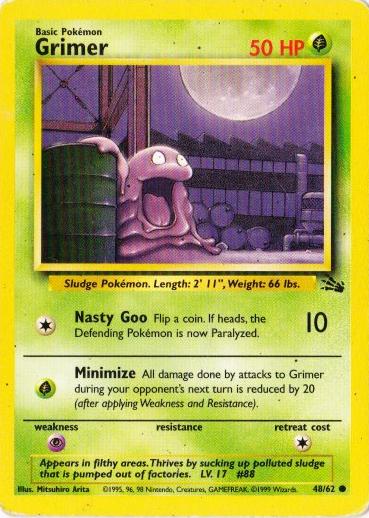 Grimer – Fossil (Pokemon)