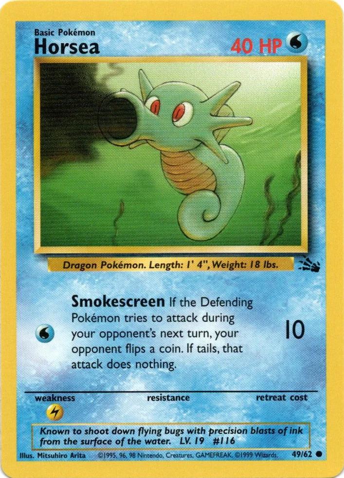 Horsea – Fossil (Pokemon)