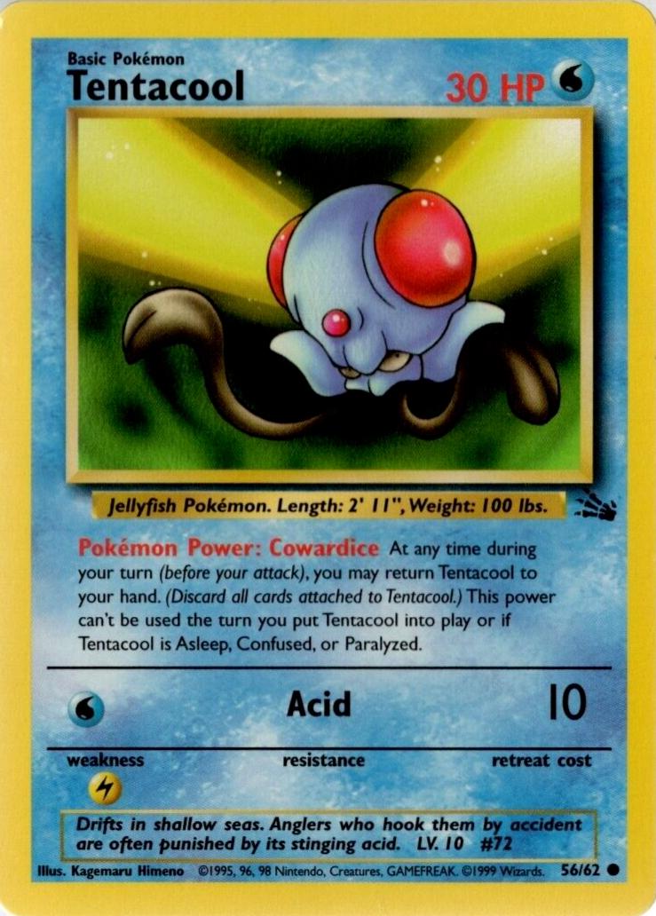 Tentacool – Fossil (Pokemon)