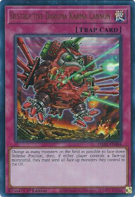 Destructive Daruma Karma Cannon – Darkwing Blast (YuGiOh)