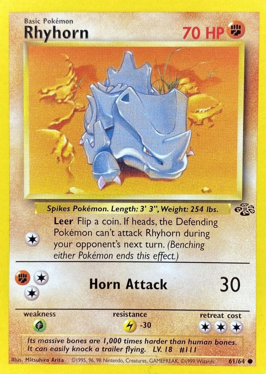 Rhyhorn – Jungle (Pokemon)