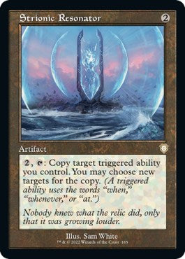 Strionic Resonator (Retro Frame) – Commander: The Brothers' War (Magic: The Gathering)
