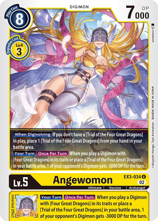 Angewomon – Draconic Roar (Digimon Card Game)