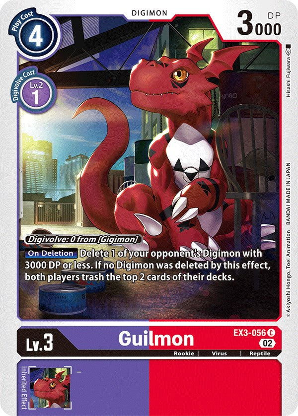Guilmon – Draconic Roar (Digimon Card Game)