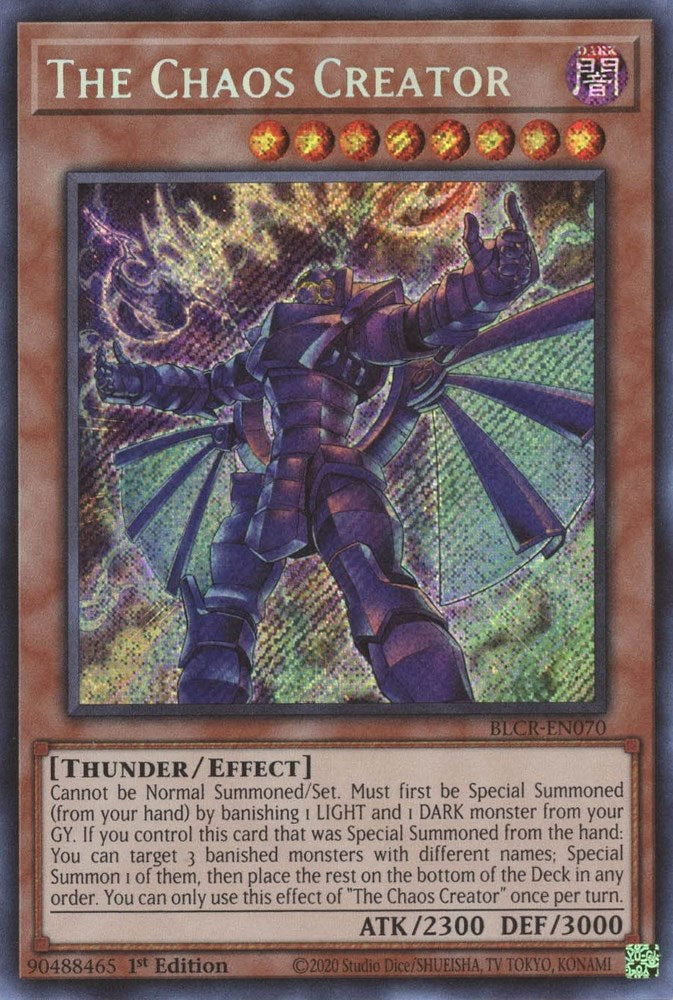 The Chaos Creator – Battles of Legend: Crystal Revenge (YuGiOh)