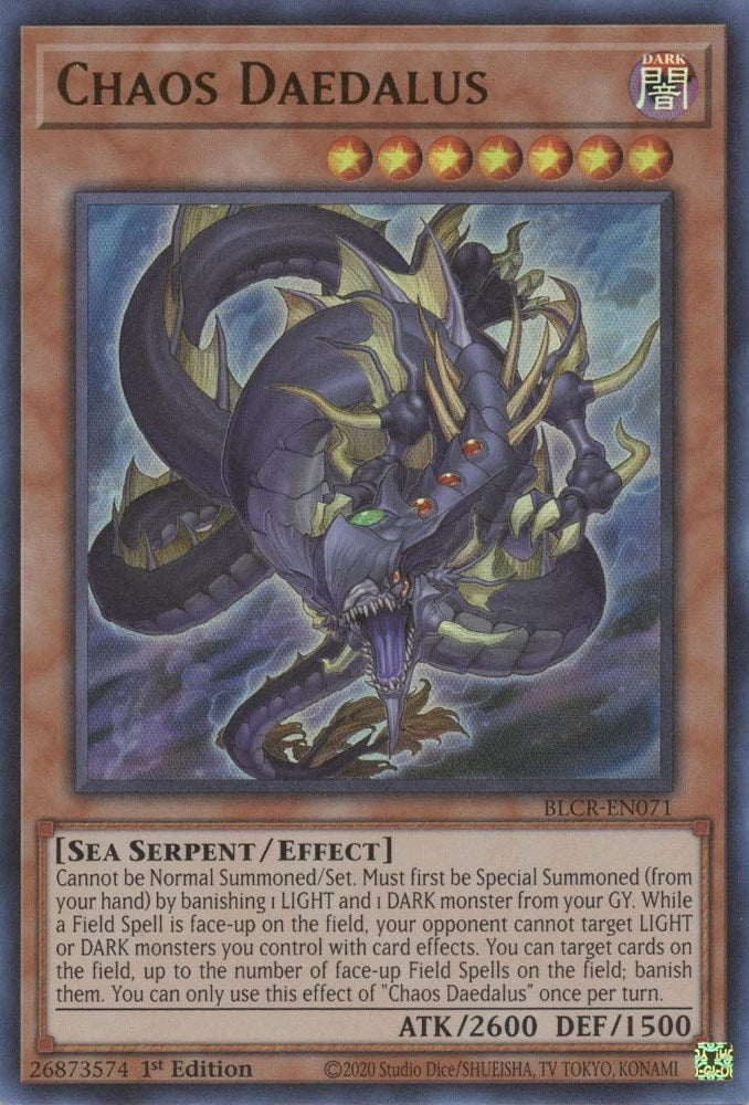 Chaos Daedalus – Battles of Legend: Crystal Revenge (YuGiOh)