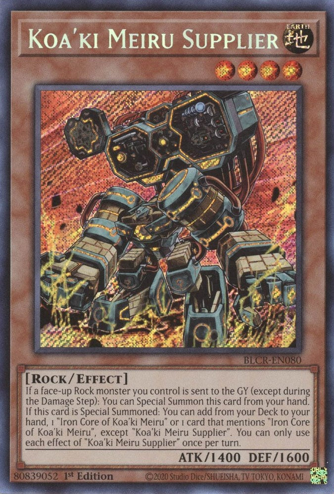 Koa'ki Meiru Supplier – Battles of Legend: Crystal Revenge (YuGiOh)