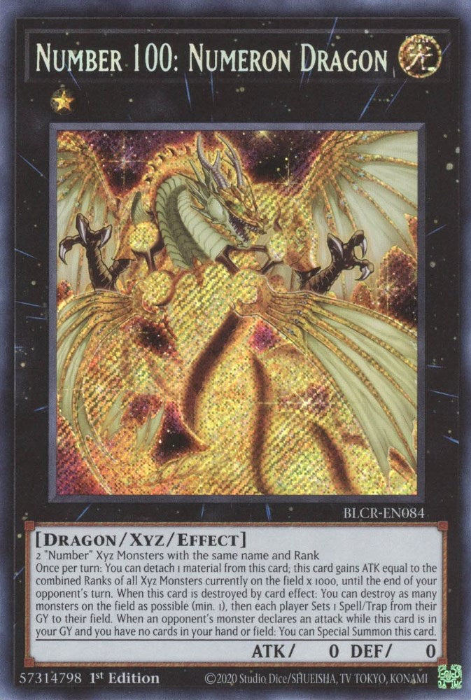 Number 100: Numeron Dragon – Battles of Legend: Crystal Revenge (YuGiOh)