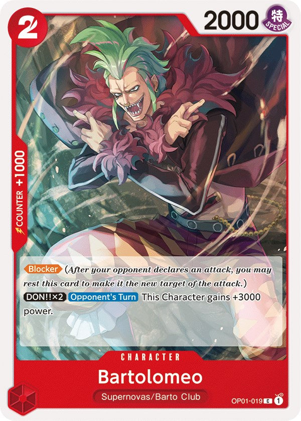 Bartolomeo – Romance Dawn (One Piece Card Game)