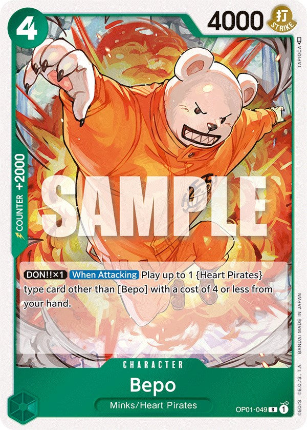 Bepo – Romance Dawn (One Piece Card Game)