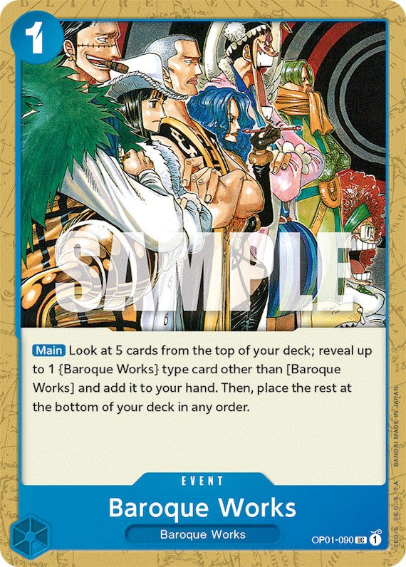 Baroque Works – Romance Dawn (One Piece Card Game)