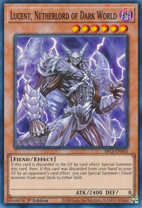 Lucent, Netherlord of Dark World – Structure Deck: Dark World (YuGiOh)