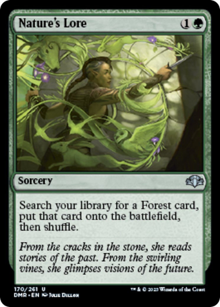 Nature's Lore – Dominaria Remastered (Magic: The Gathering)