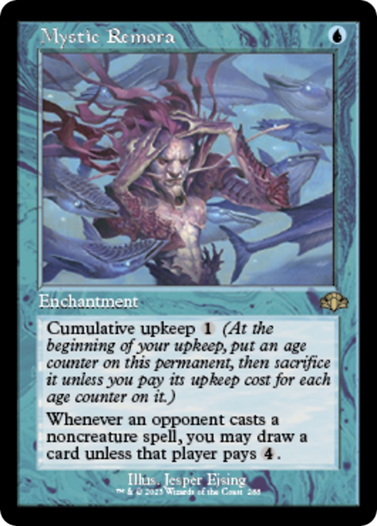 Mystic Remora (Retro Frame) – Dominaria Remastered (Magic: The Gathering)