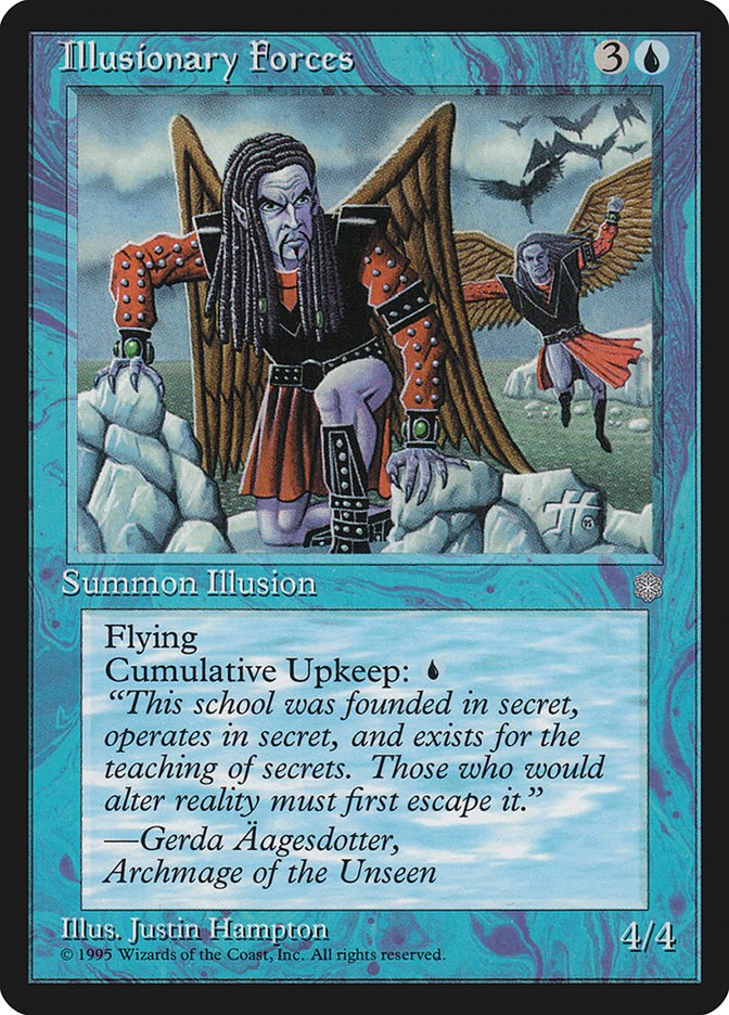 Illusionary Forces – Ice Age (Magic: The Gathering)
