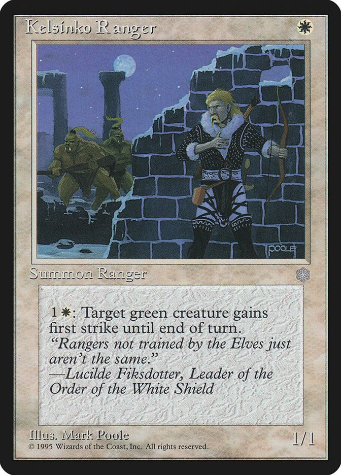 Kelsinko Ranger – Ice Age (Magic: The Gathering)