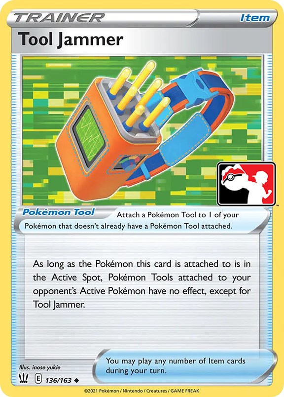 Tool Jammer - 136/163 – Prize Pack Series Cards (Pokemon)