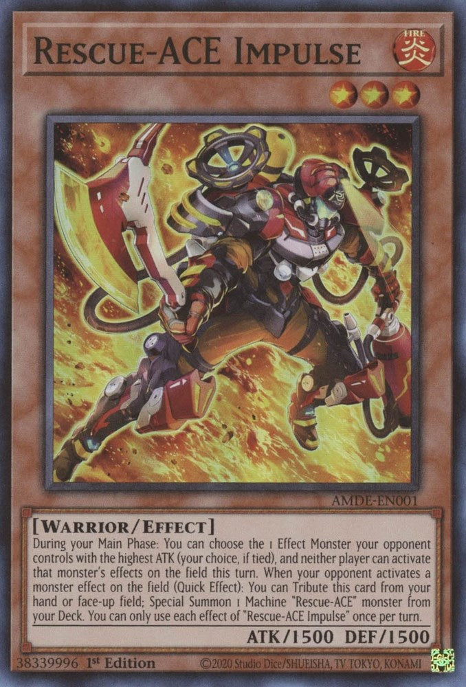 Rescue-ACE Impulse – Amazing Defenders (YuGiOh)