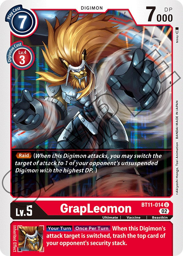 GrapLeomon – Dimensional Phase (Digimon Card Game)