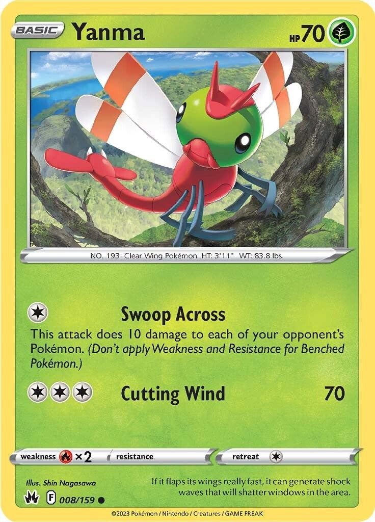 Yanma – SWSH: Crown Zenith (Pokemon)