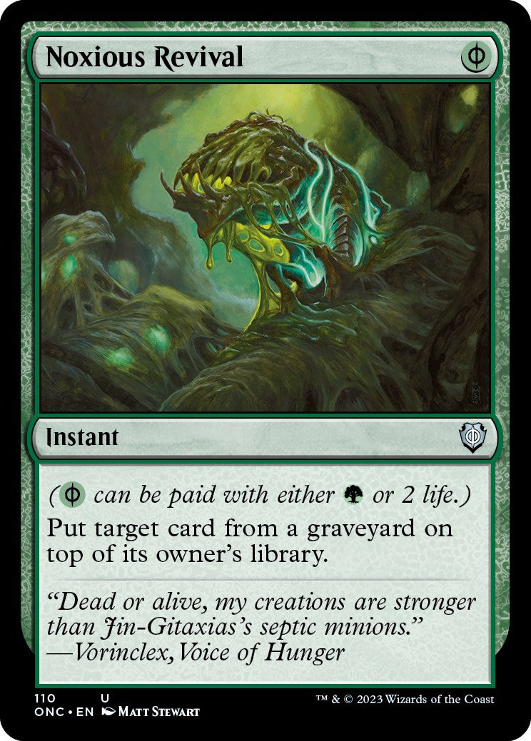 Noxious Revival – Commander: Phyrexia: All Will Be One (Magic: The Gathering)