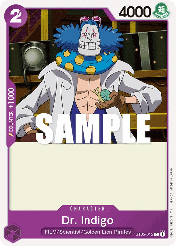 Dr. Indigo – ST-05: Starter Deck 5 Film Edition (One Piece Card Game)