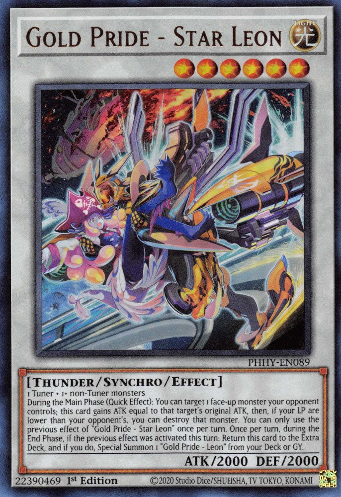 Gold Pride - Star Leon – Photon Hypernova (YuGiOh)