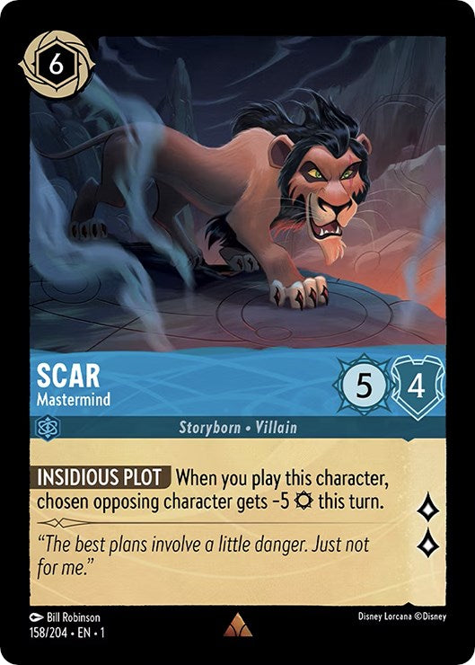 Scar - Mastermind – The First Chapter (Disney Lorcana)