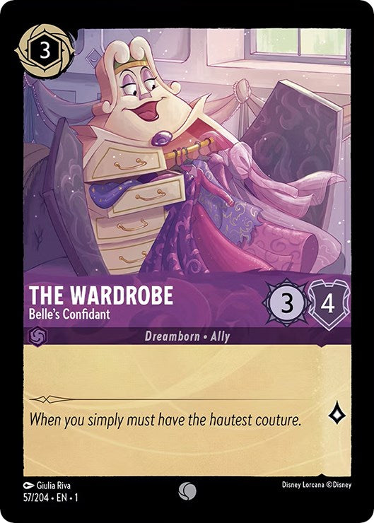 The Wardrobe - Belle's Confidant – The First Chapter (Disney Lorcana)