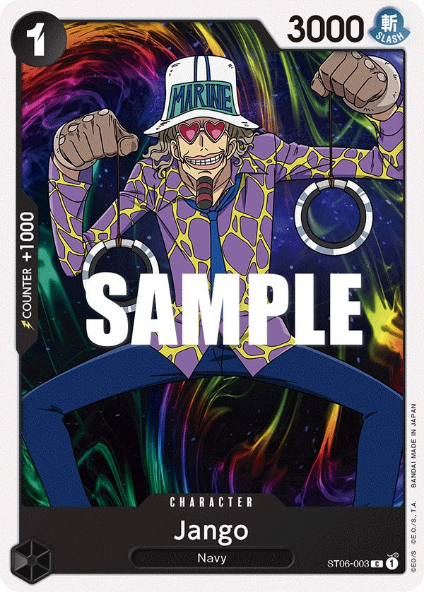 Jango – ST-06: Starter Deck 6 Absolute Justice (One Piece Card Game)