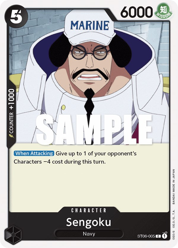 Sengoku – ST-06: Starter Deck 6 Absolute Justice (One Piece Card Game)