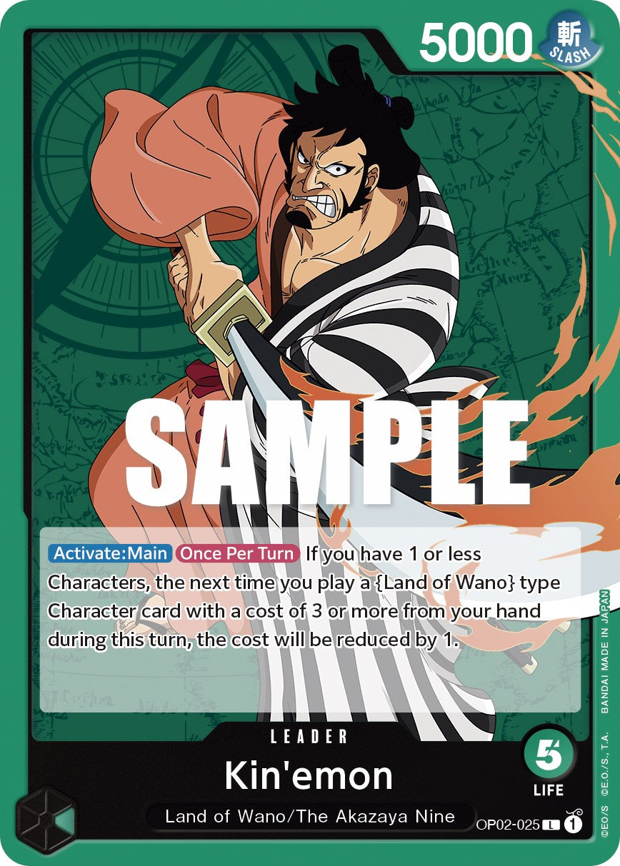 Kin'emon – Paramount War (One Piece Card Game)