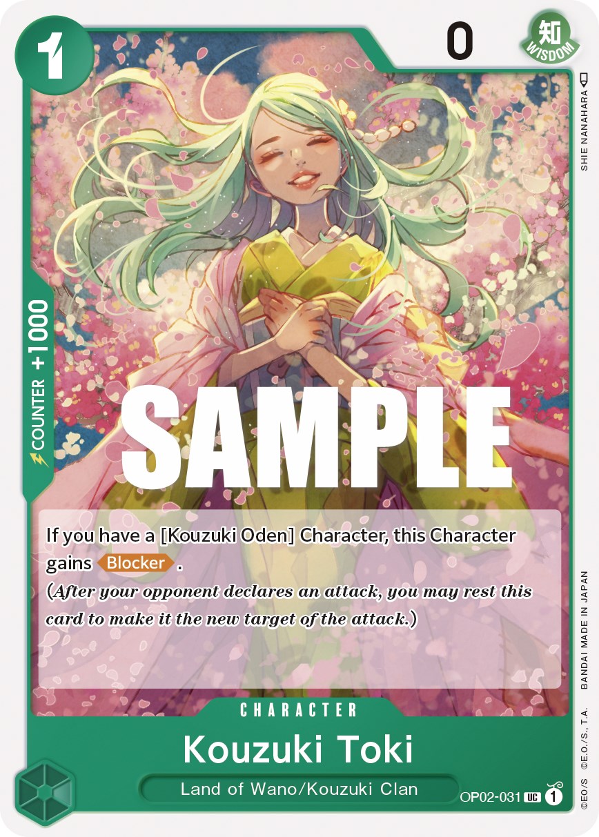 Kouzuki Toki – Paramount War (One Piece Card Game)