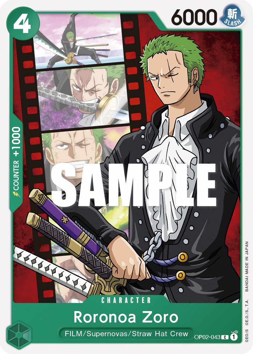 Roronoa Zoro – Paramount War (One Piece Card Game)