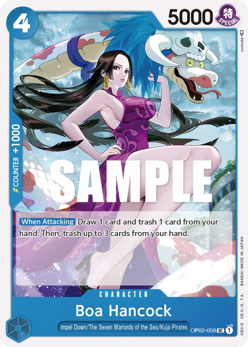 Boa Hancock – Paramount War (One Piece Card Game)