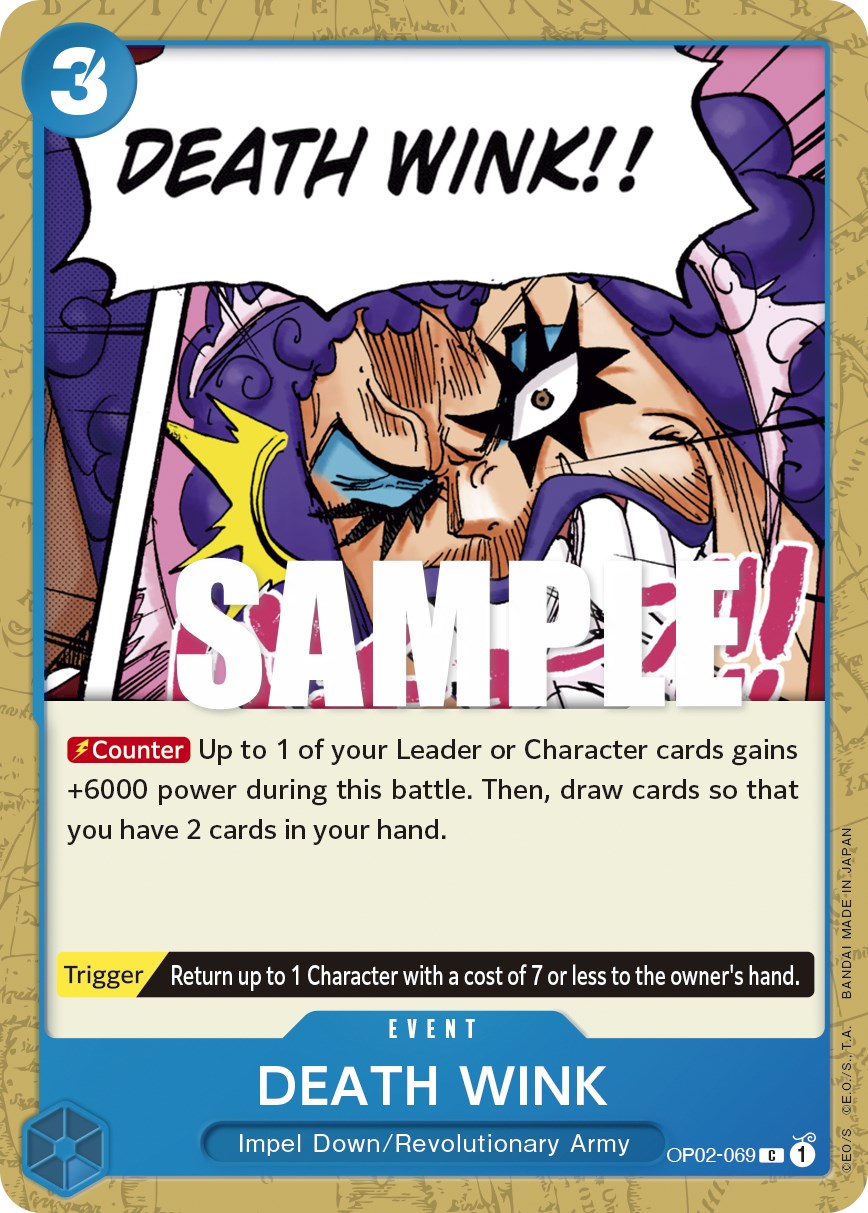 DEATH WINK – Paramount War (One Piece Card Game)