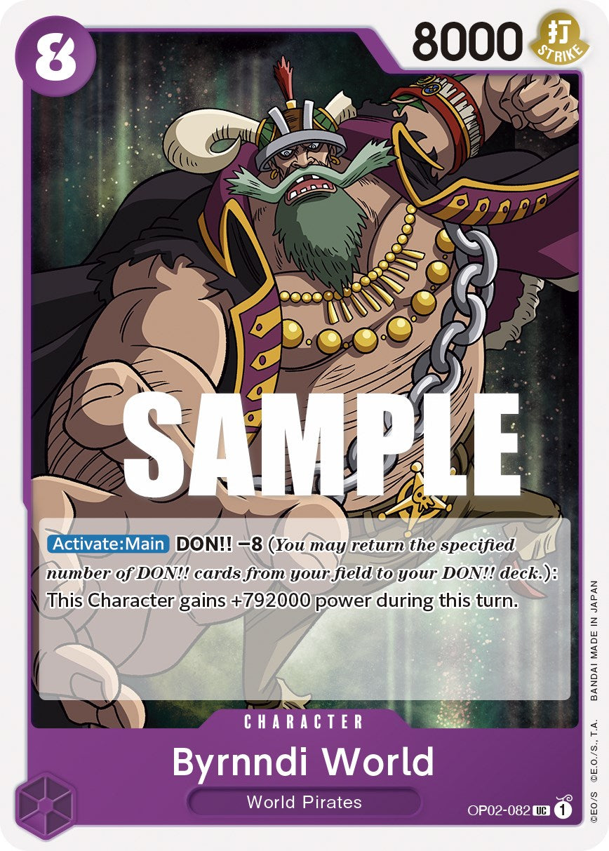 Byrnndi World – Paramount War (One Piece Card Game)