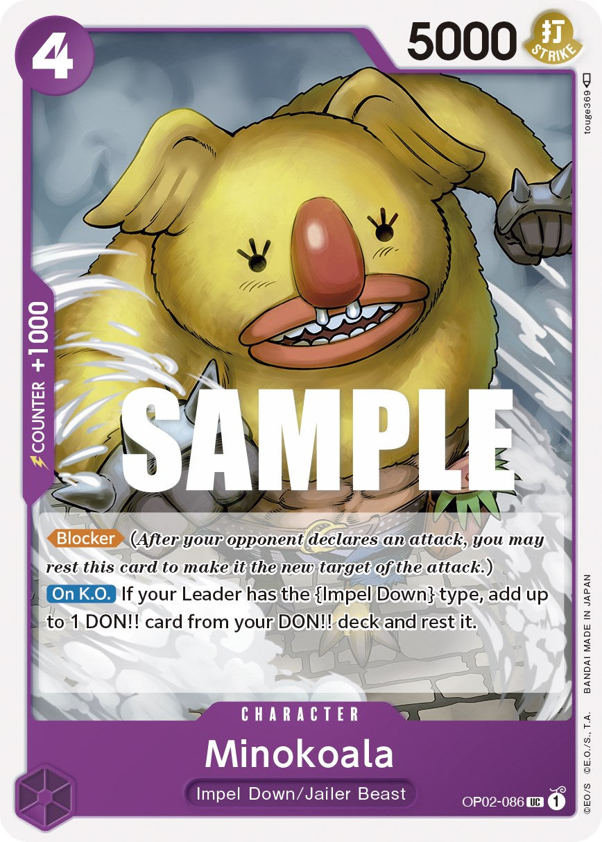 Minokoala – Paramount War (One Piece Card Game)