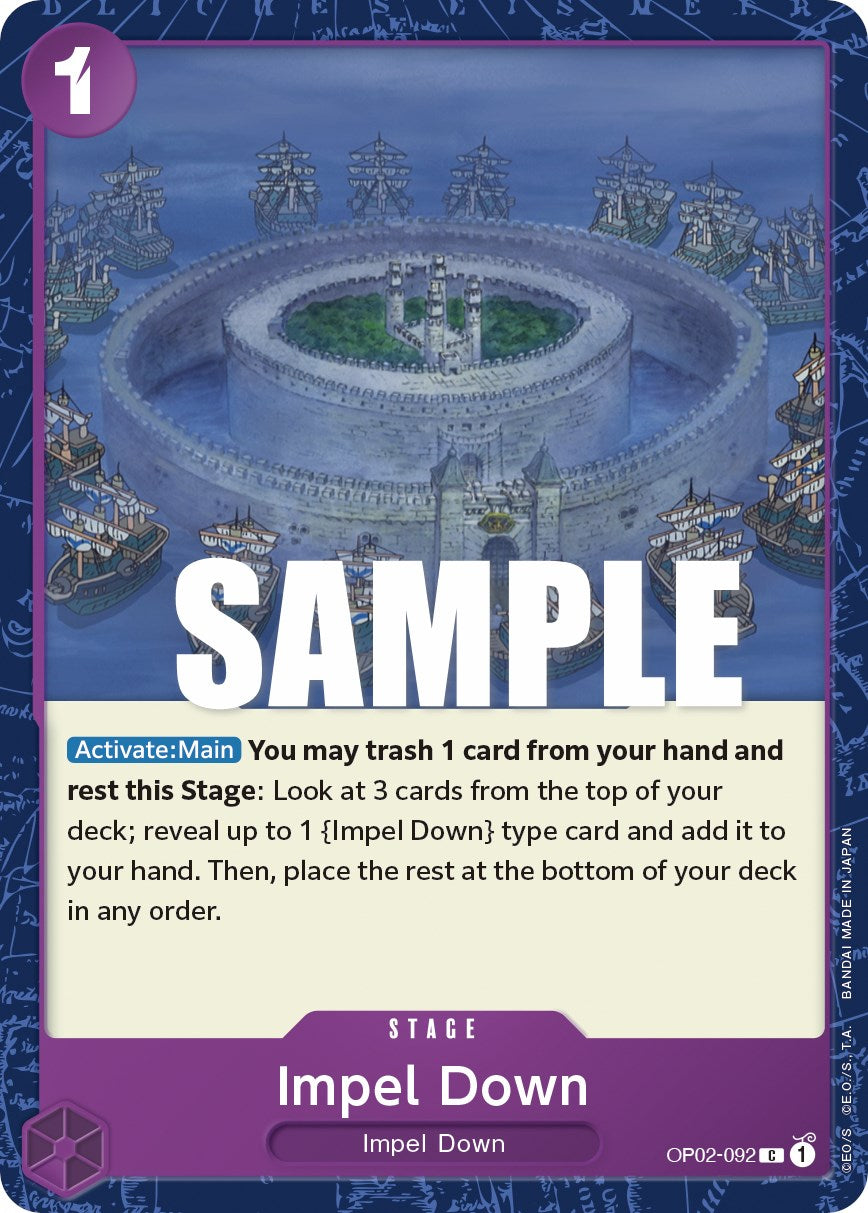 Impel Down – Paramount War (One Piece Card Game)