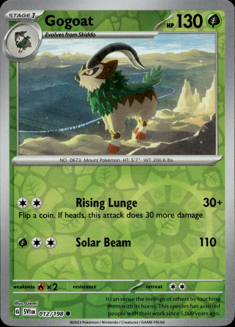 Gogoat – SV01: Scarlet & Violet Base Set (Pokemon)