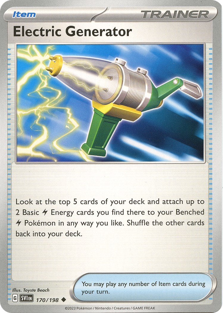 Electric Generator – SV01: Scarlet & Violet Base Set (Pokemon)