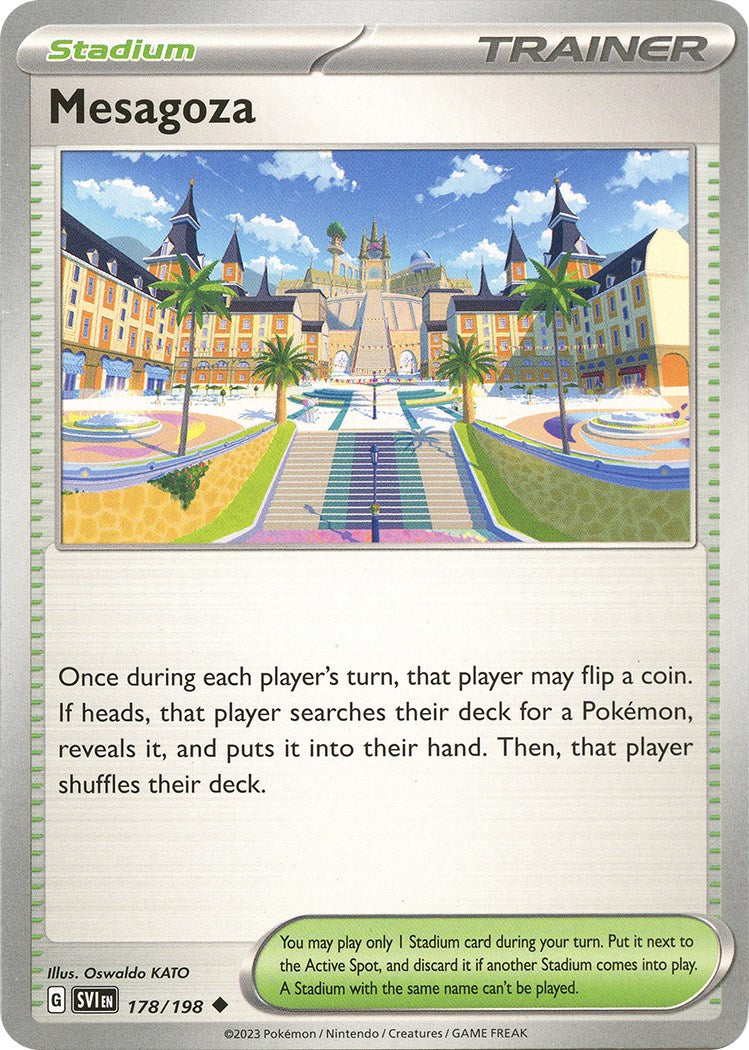Mesagoza - 178/198 – SV01: Scarlet & Violet Base Set (Pokemon)