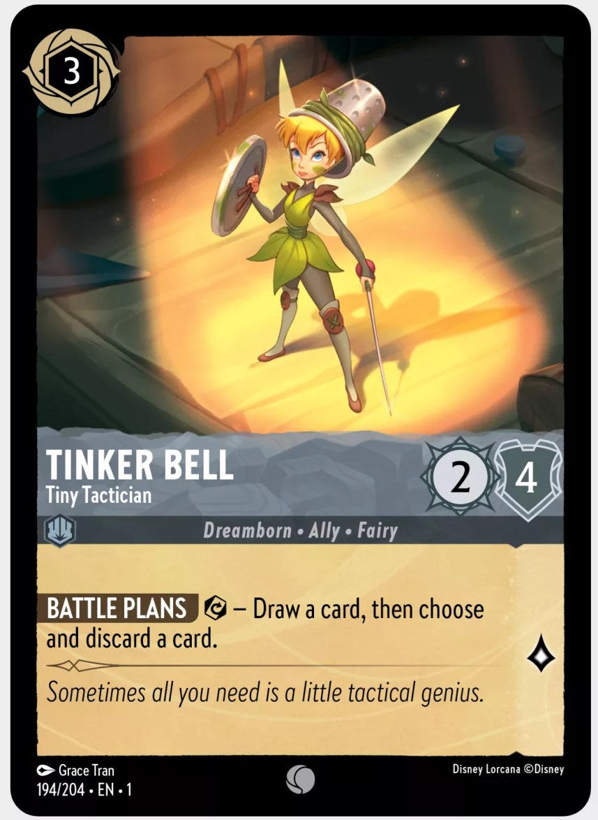 Tinker Bell - Tiny Tactician – The First Chapter (Disney Lorcana)